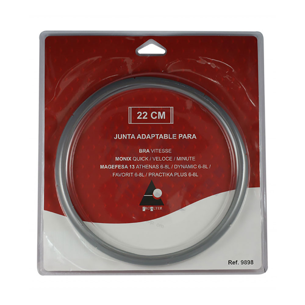 Bergner Junta de Tapa Silicona 22cm Ollas Super Rapidas - Ajuste Perfecto
