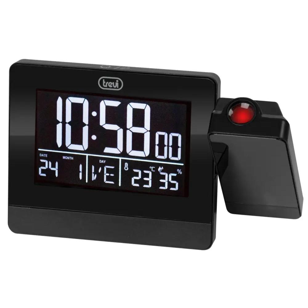Reloj Despertador Trevi EC 884 PJ Digital LED Negro 12/24h USB