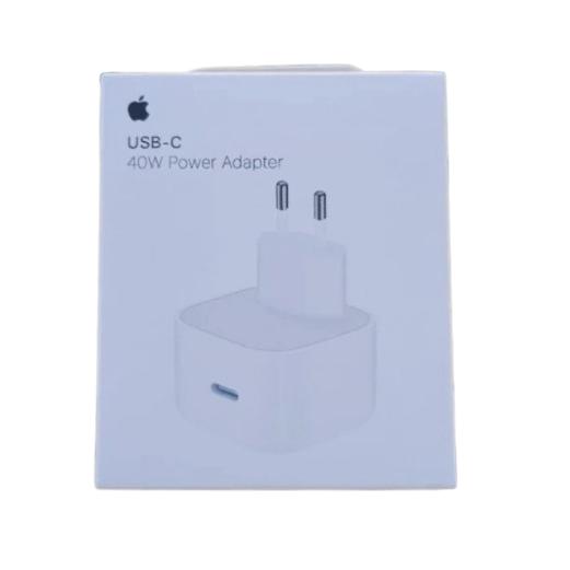 Cargador Apple USB-C de 40W – Carga Rápida y Eficiente para iPhone y iPad Pro – Sin Cable