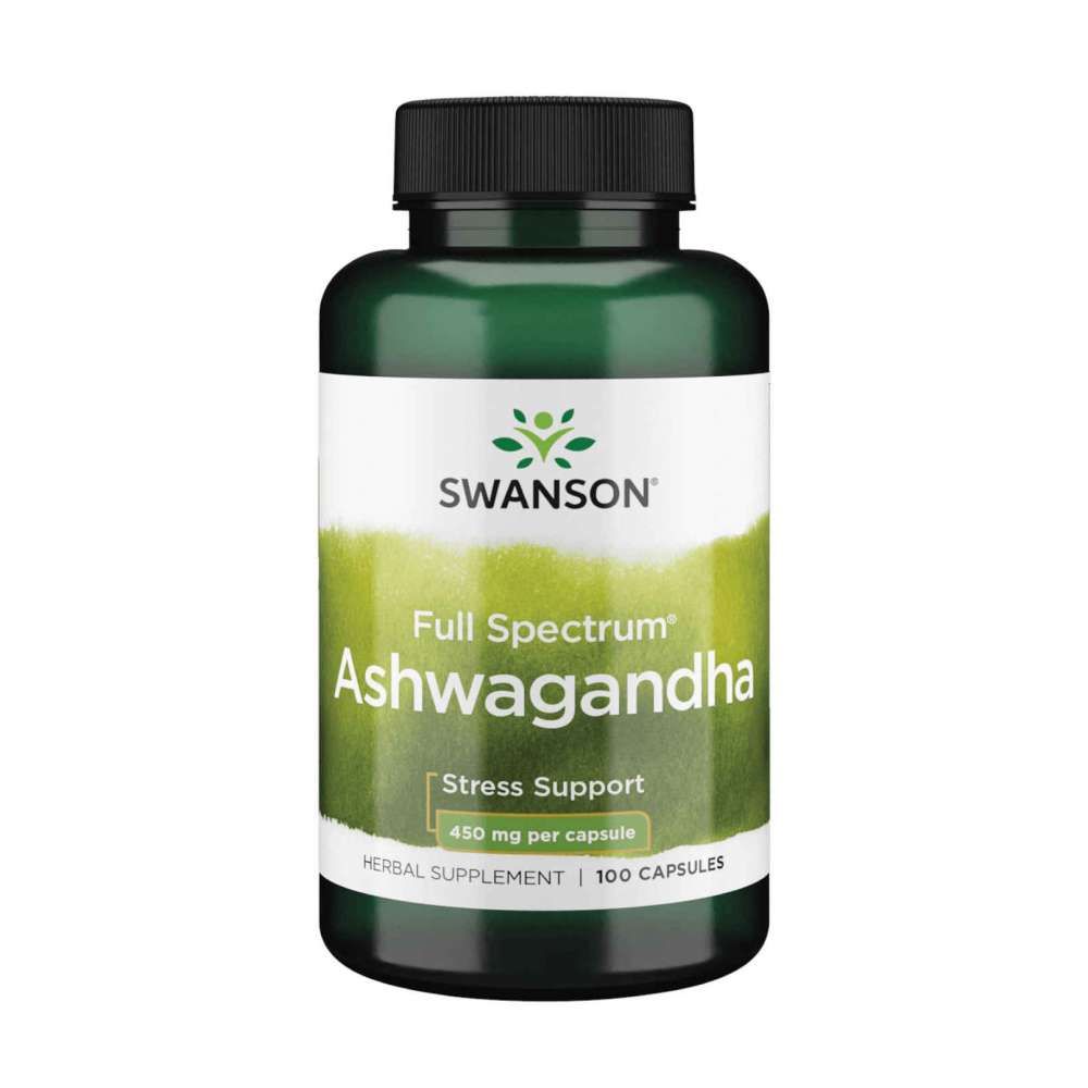 Swanson - Full spectrum® ashwagandha 450mg - 100 caps