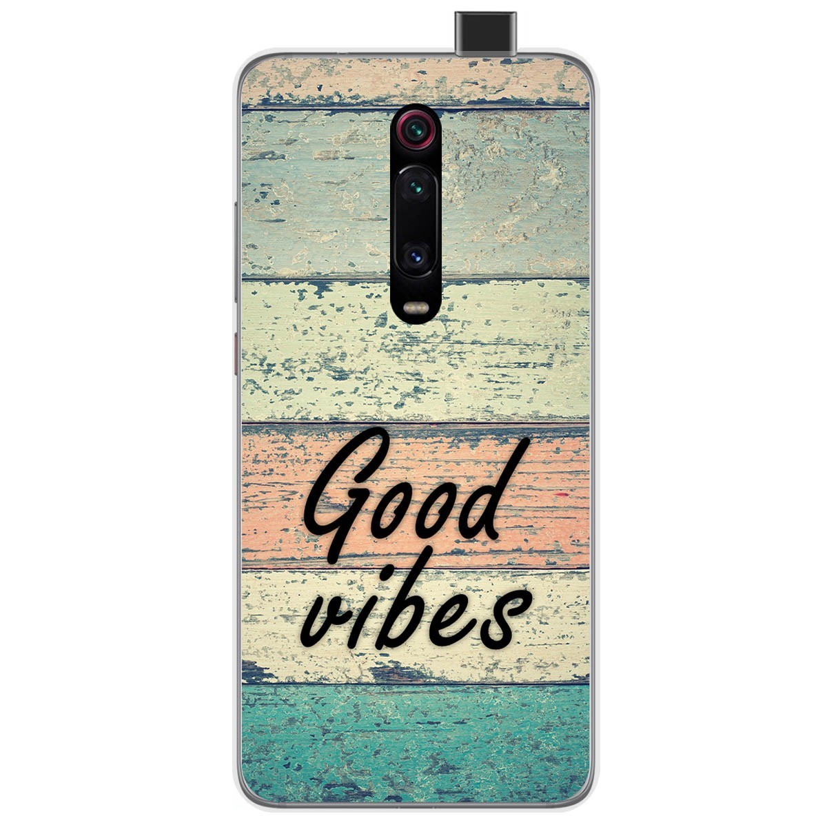 Tumundosmartphone Funda Gel Tpu para Xiaomi Mi 9T / Mi 9T Pro diseño Madera 01 Dibujos