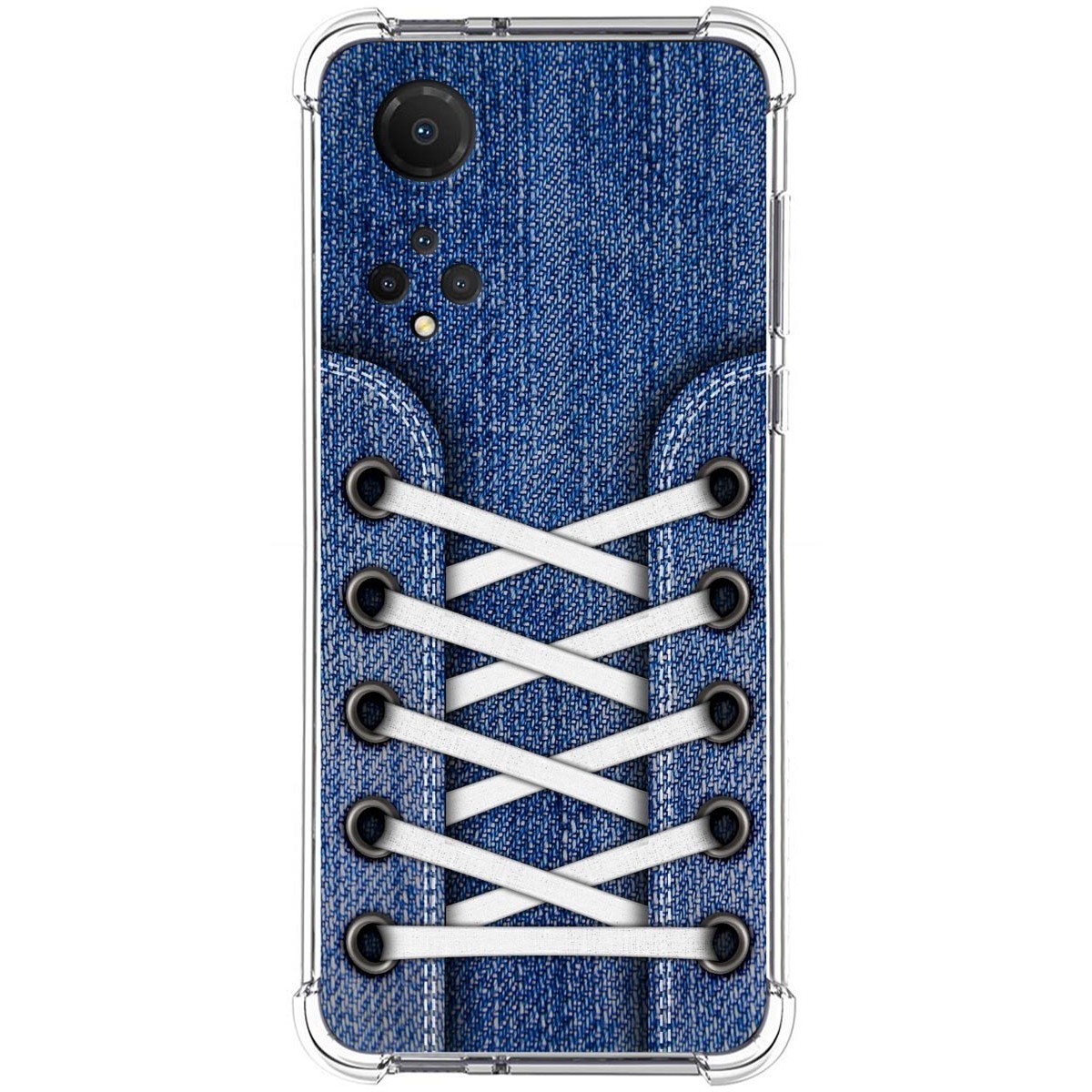 Funda Silicona Antigolpes para Huawei Honor X7 diseño Zapatillas 01 Dibujos
