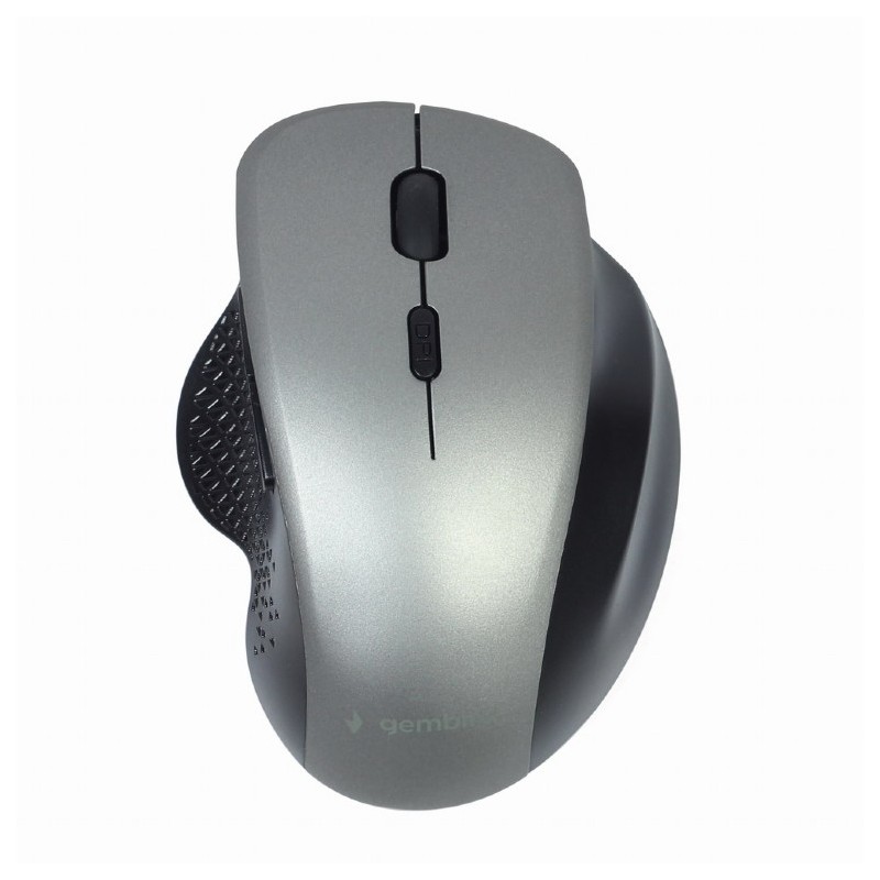 Gembird - MUSW-6B-02-BG ratón Oficina mano derecha RF inalámbrico Óptico 1600 DPI MUSW-6B-02-BG