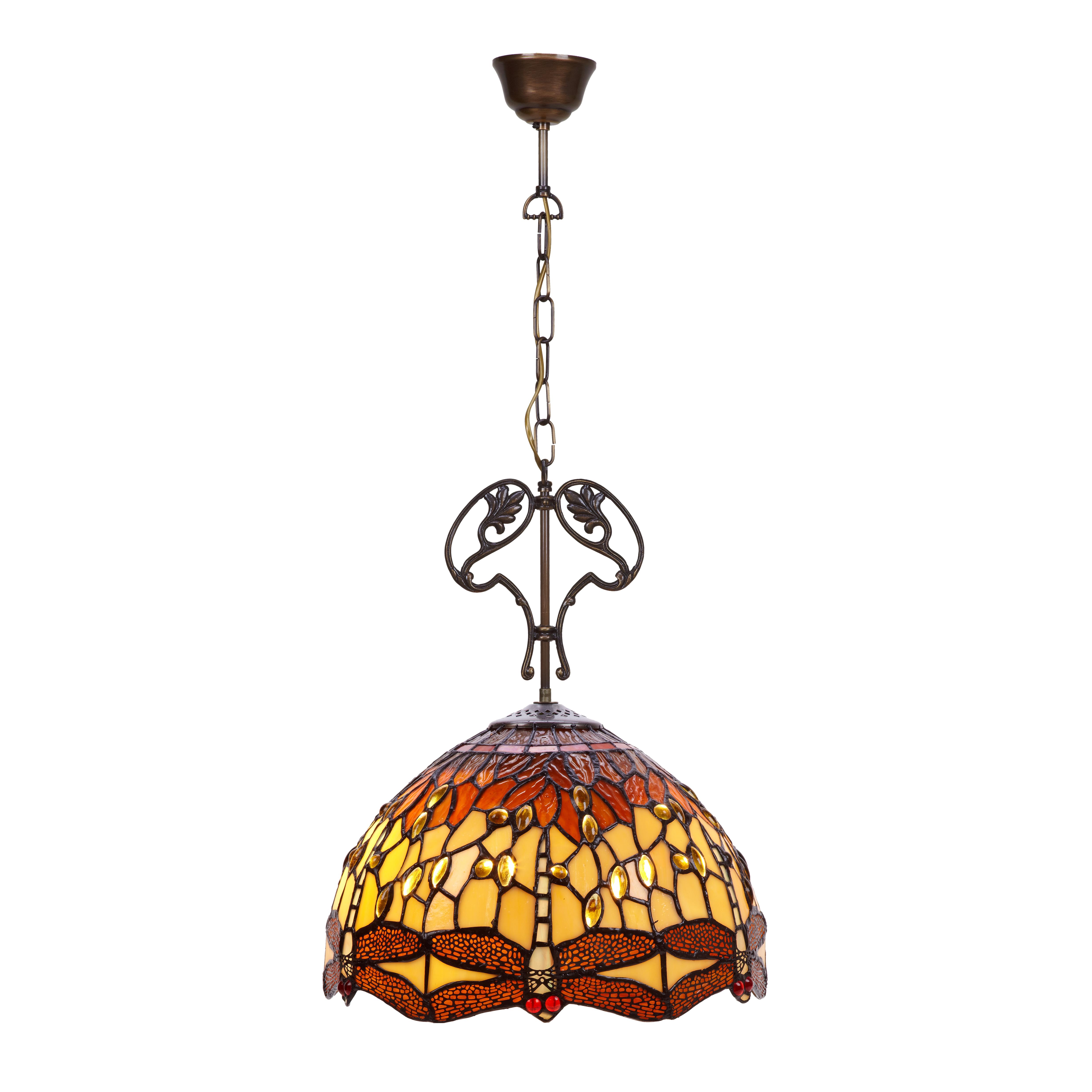 Colgante con adorno fundición Serie Belle Amber D-30cm FIJALO LG232466