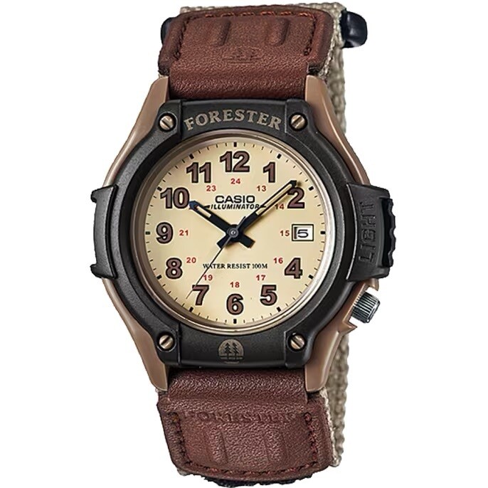 Reloj hombre Casio Forester FT-500WC-5B 100m WR Luz Led Casio Forester FT-500WC-5B 100m WR LED Light Men's Watch