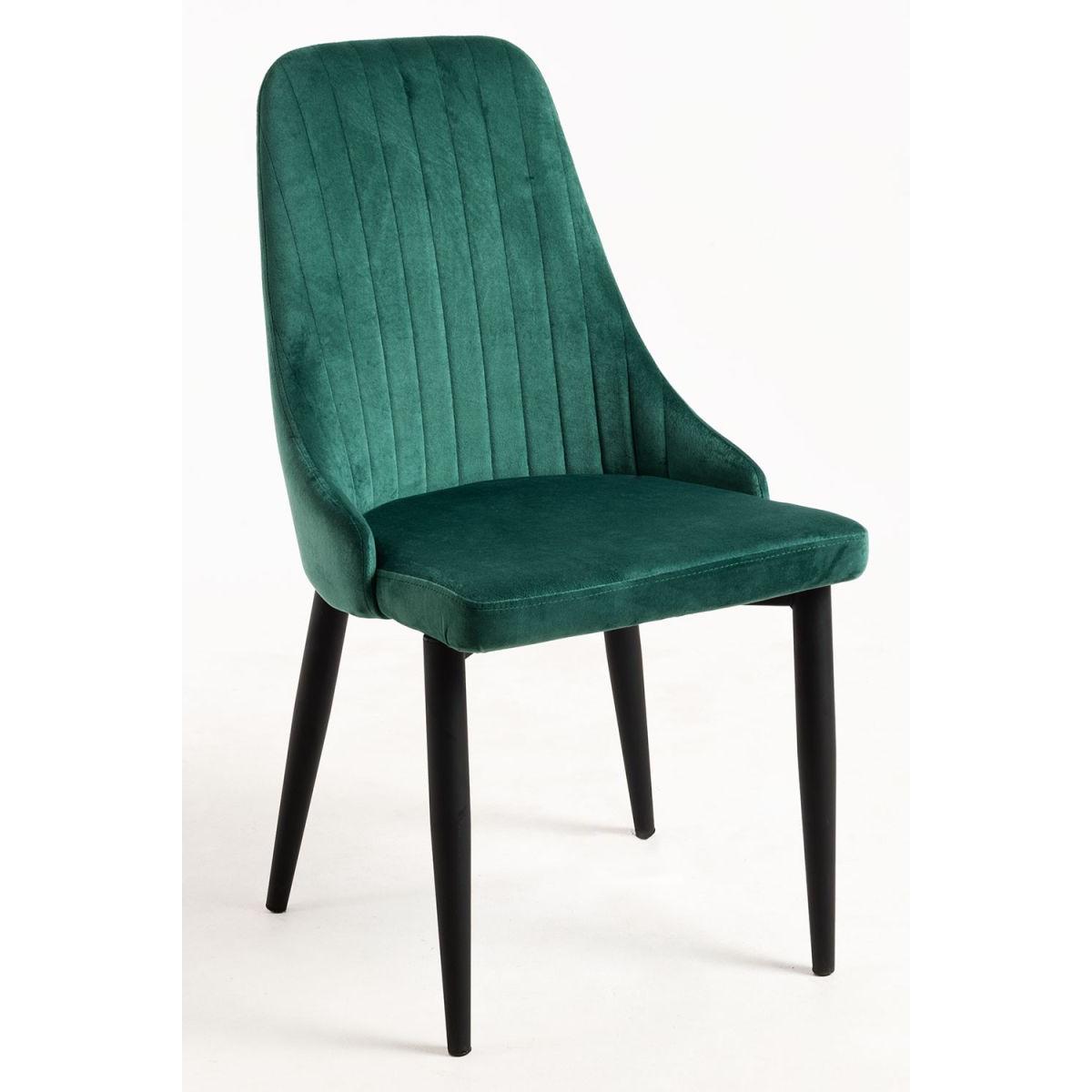 Regalos Miguel - Sillas Comedor - Silla Kan Terciopelo - Verde