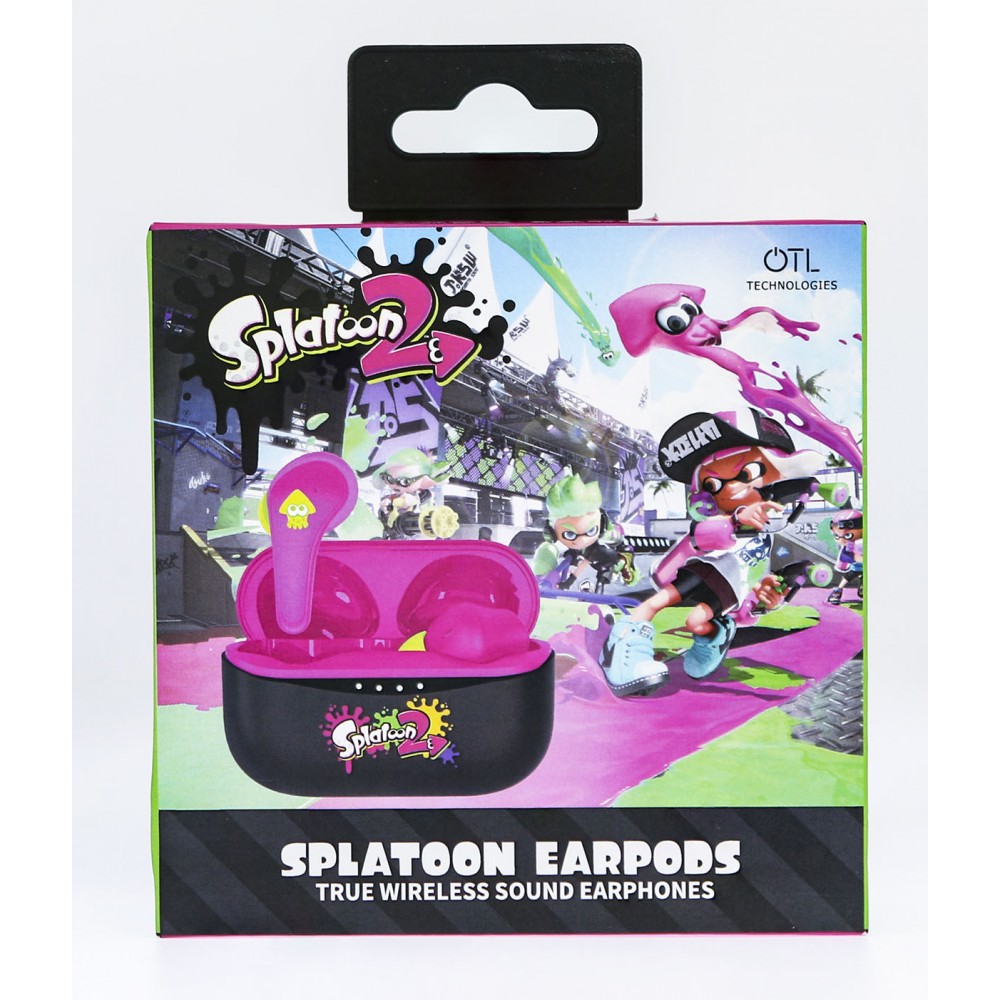 SPLATOON EARPODS BLUETOOTH V5.0 CON CAJA DE CARGA DE OTL TECHNOLOGIES OTL Technologies