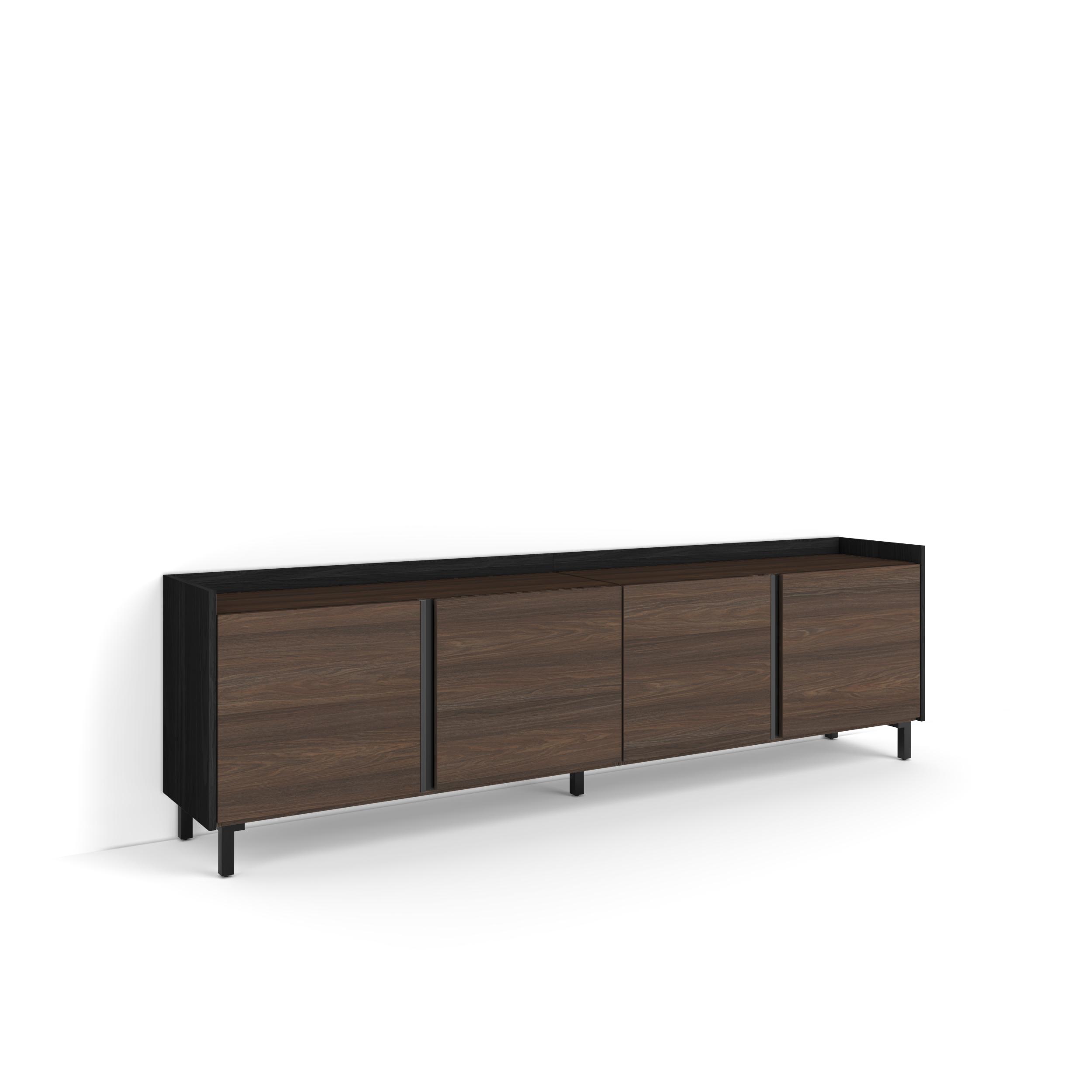 Mueble TV, Televisión, 207x35x61cm, Para TV hasta 80", Diseño industrial