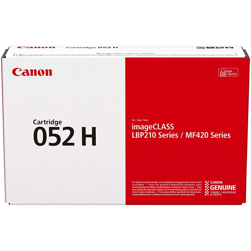 Tóner original Canon 052H negro de alto rendimiento 9200 páginas (2200C002)