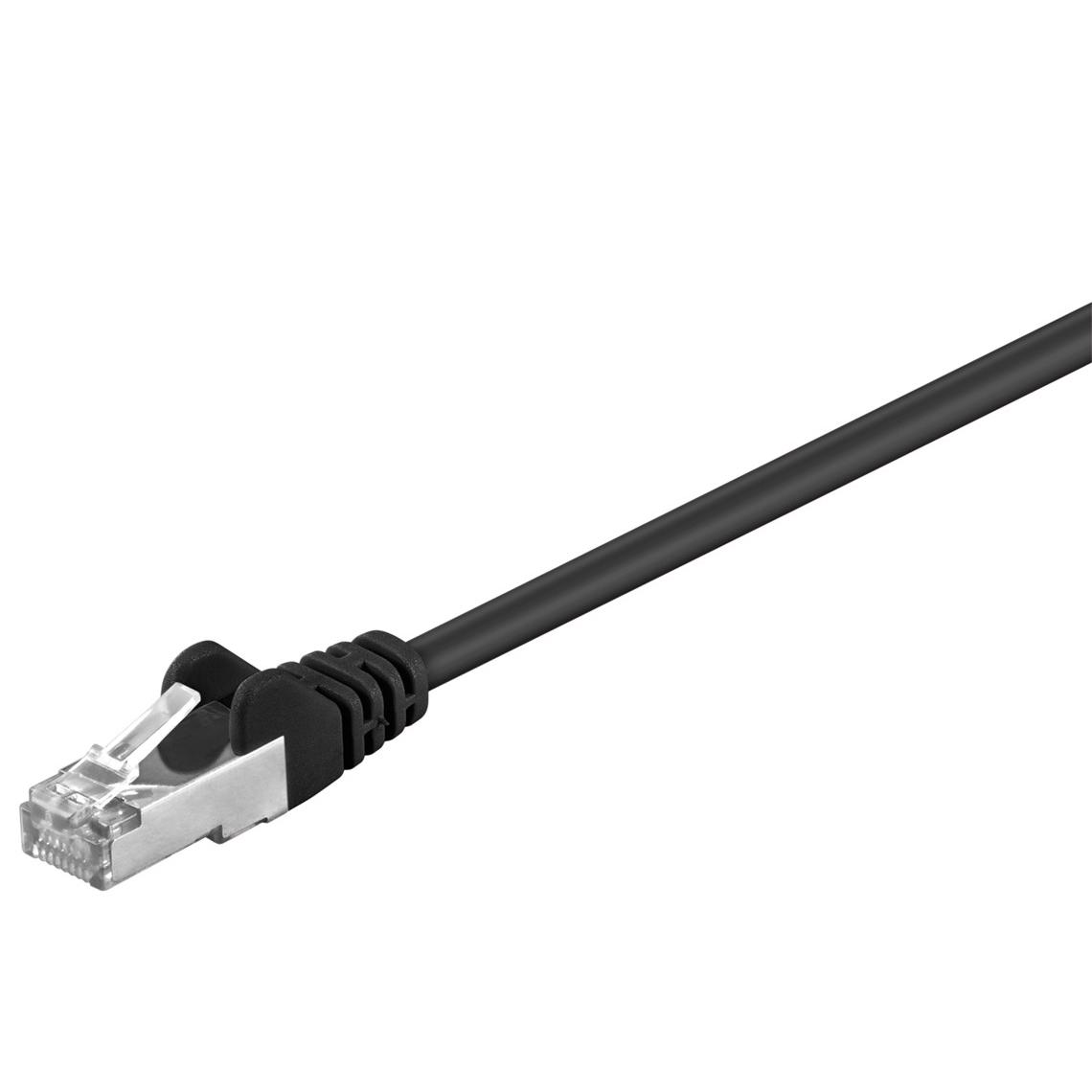 Goobay 68667 cable de red Negro 10 m Cat5e SF/UTP (S-FTP)