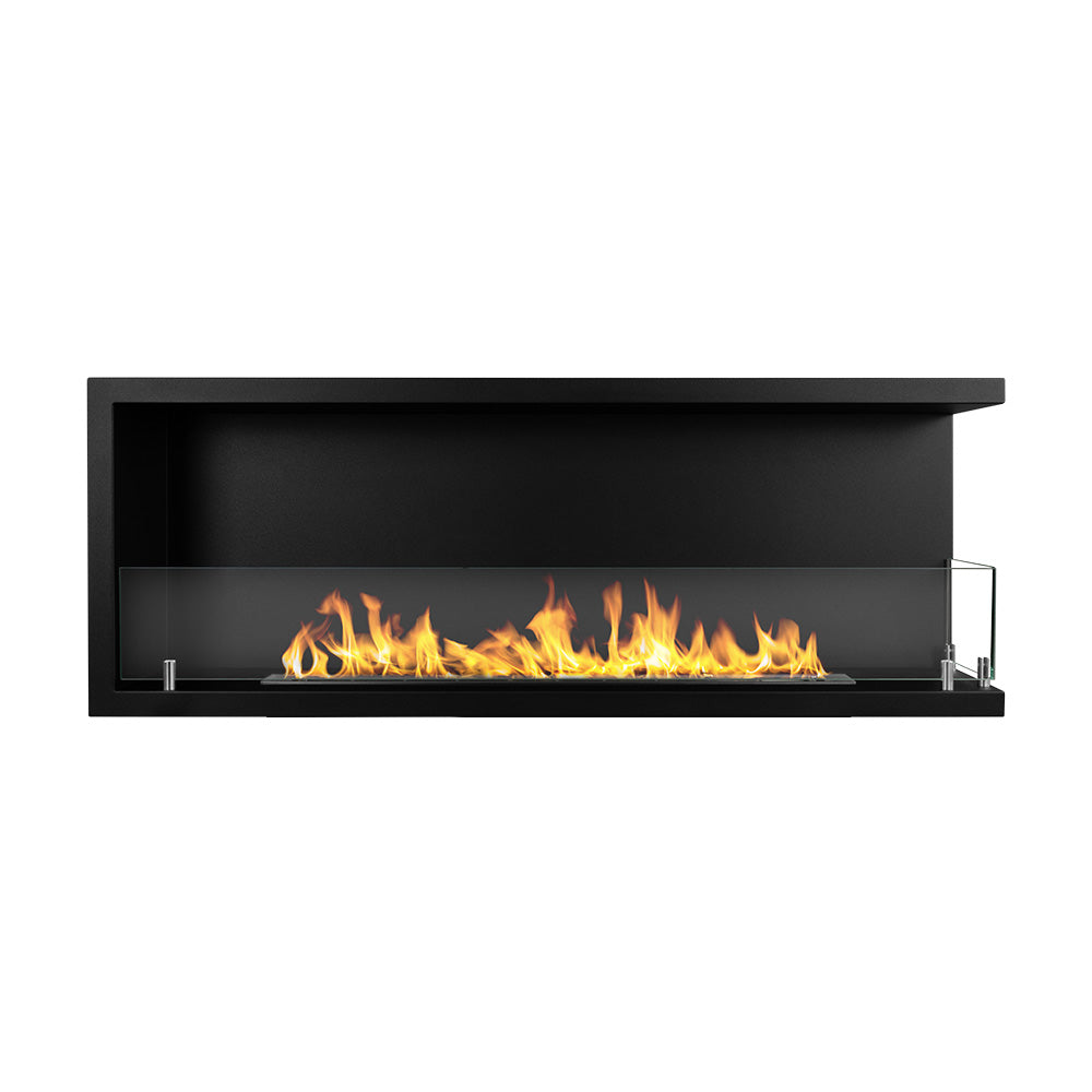 Chimenea de bioetanol de esquina empotrada biochimenea de esquina 120x45 SUTRI 120 DX