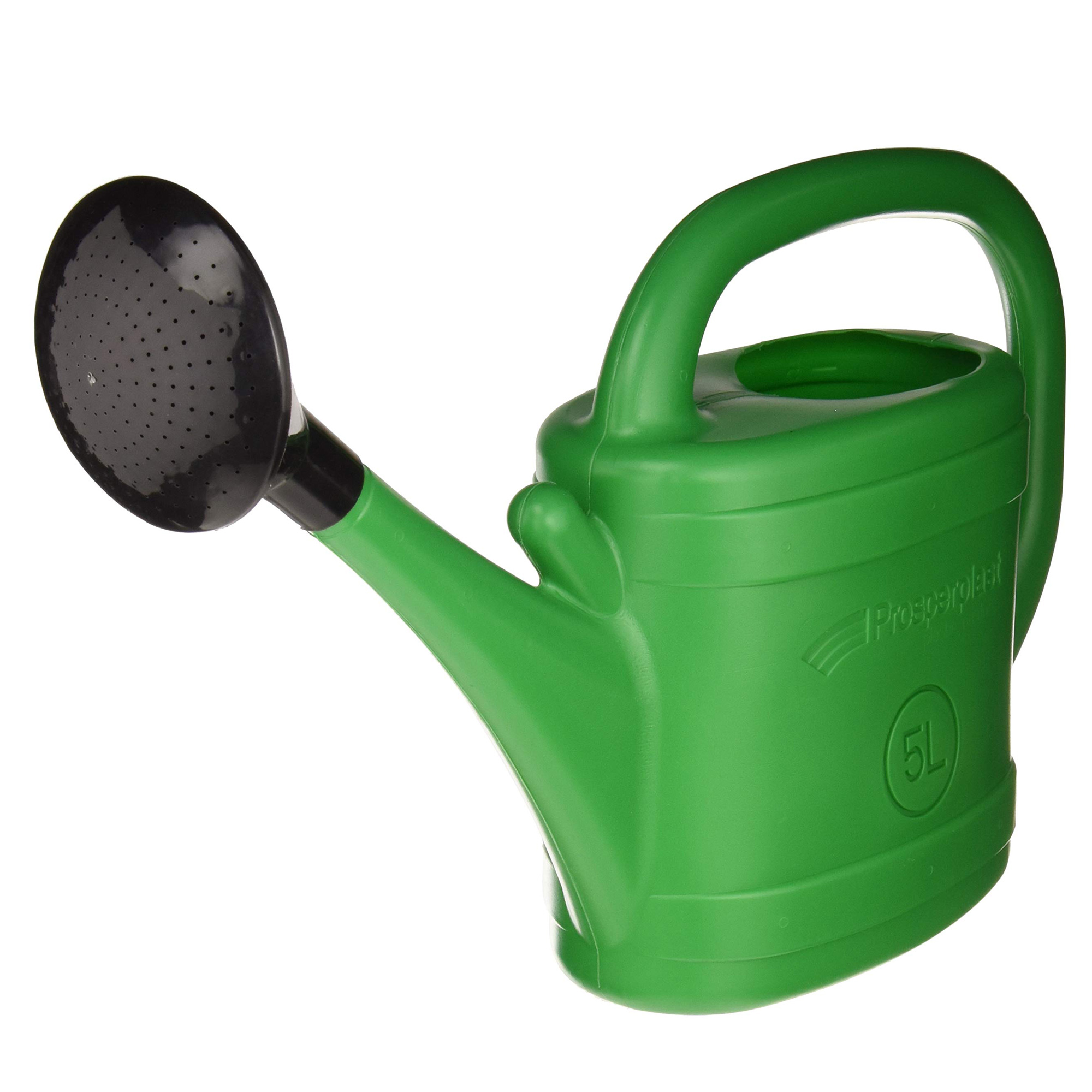 Regadera Spring de 5 litros en color verde con difusor en forma de ducha
