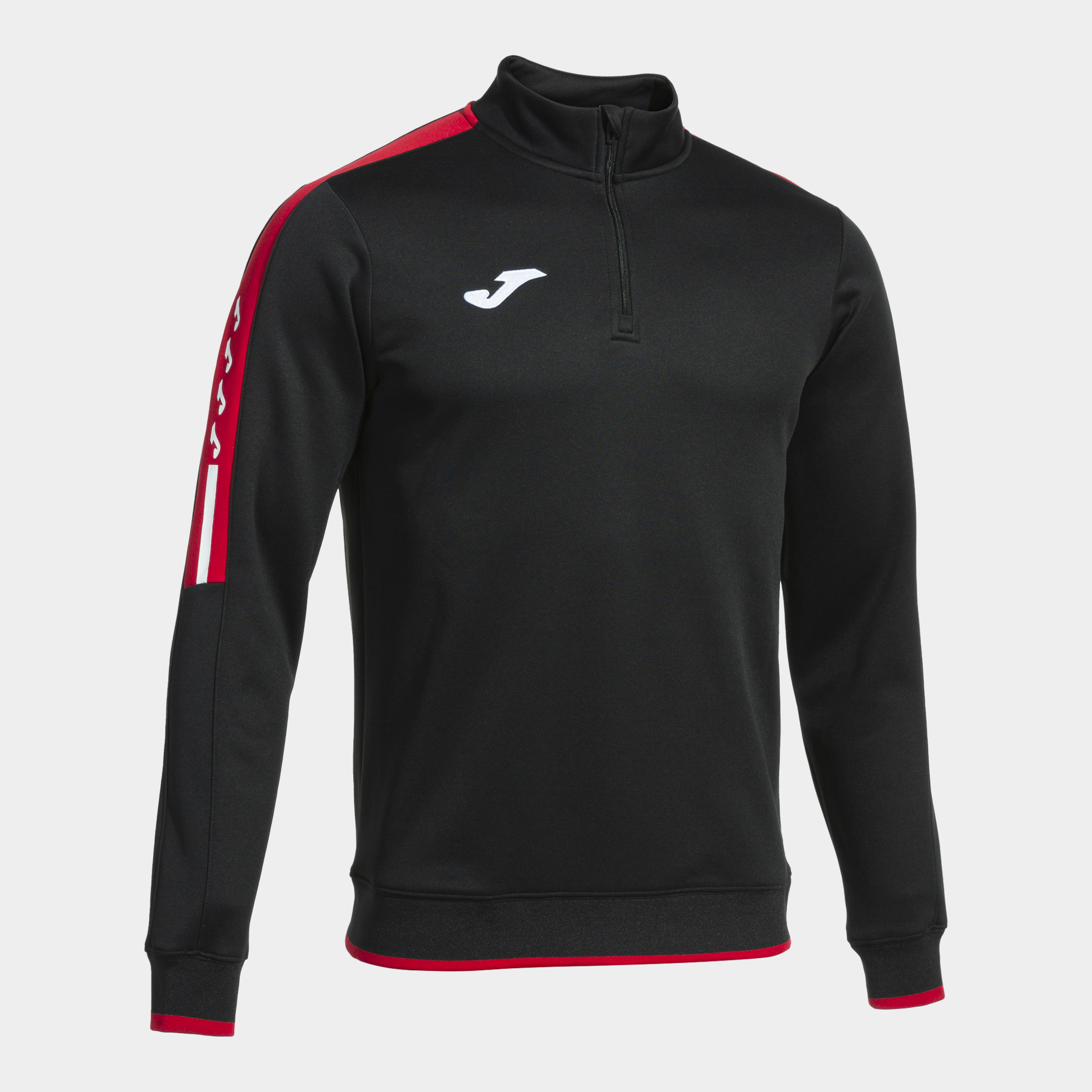 JOMA SUDADERA OLIMPIADA NEGRO ROJO Talla 4 (6XS) Niño Junior