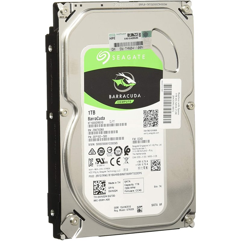 DISCO DURO HP 1TB SATA 3.5" 7200RPM LFF