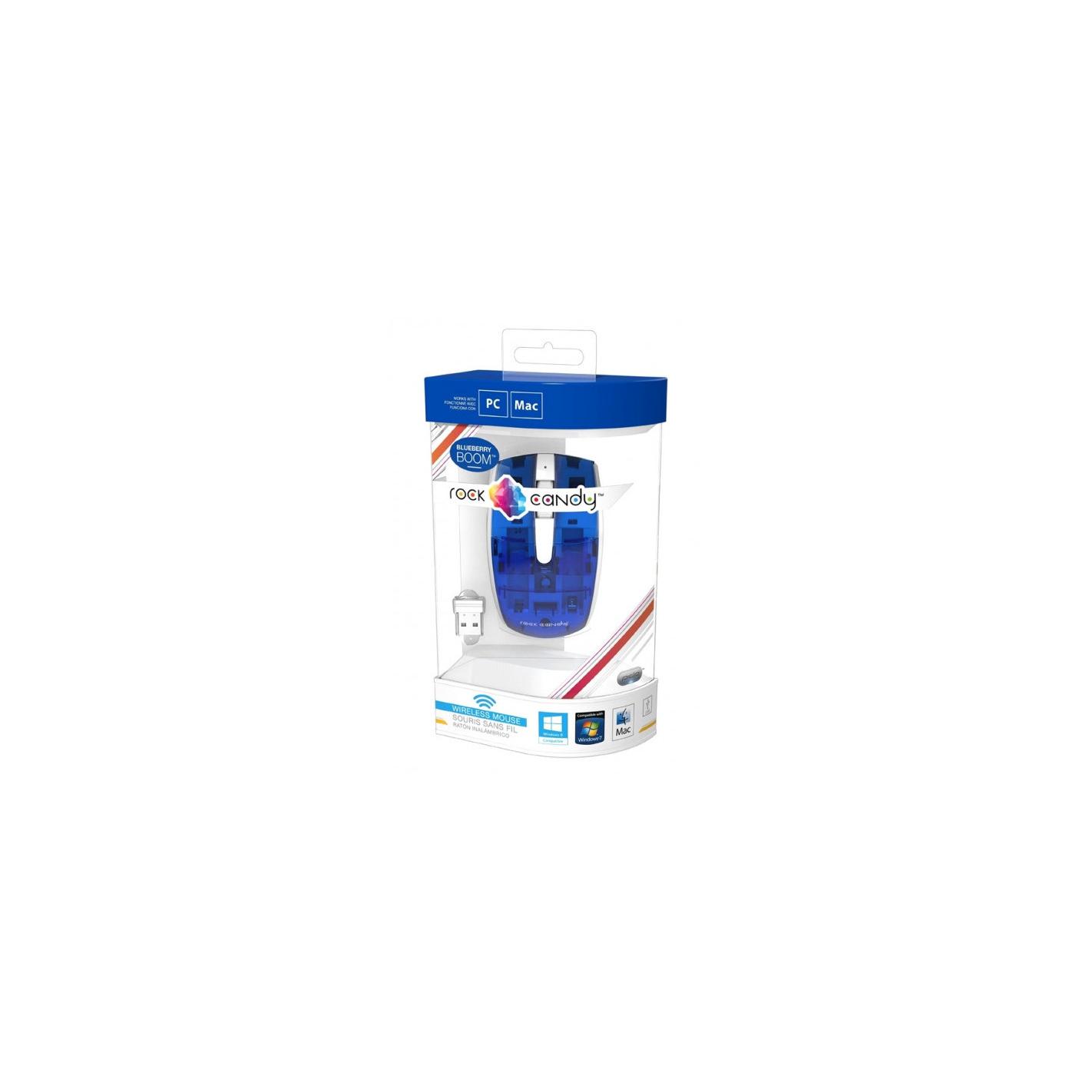 Raton Wireless Rock Candy Azul PC Mac  PC