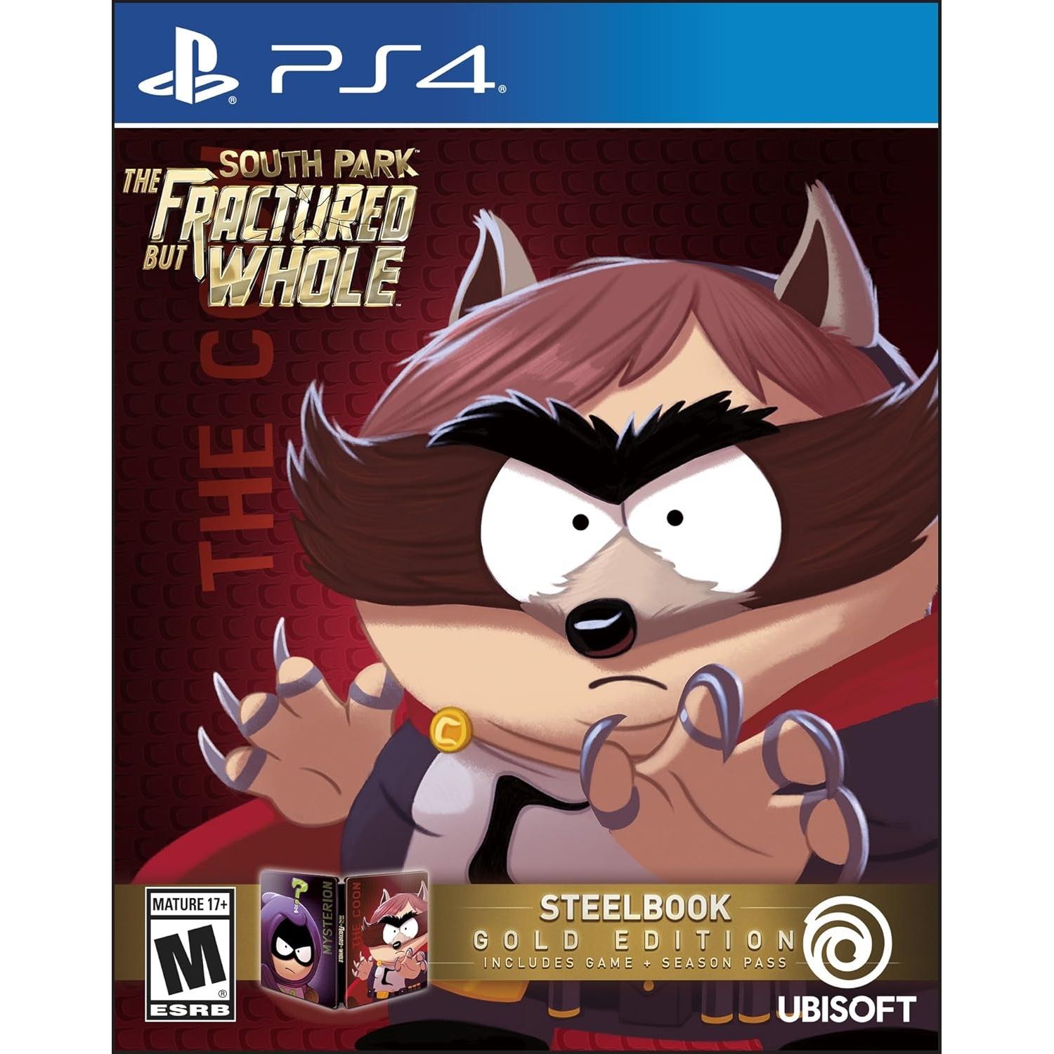 South Park The Fractured But Whole Steelbook Gold Edition Juego para Consola Sony PlayStation 4, PS4