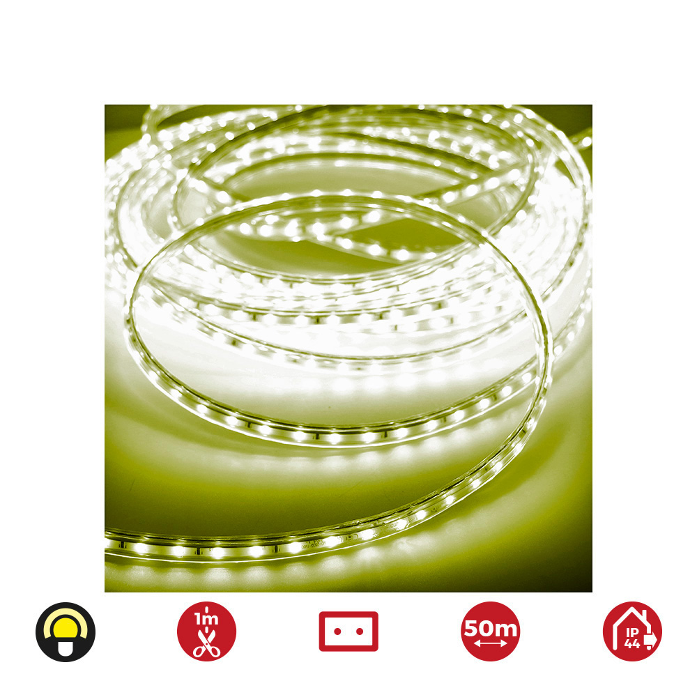 EDM Tiras LED 72705 Amarillo 4,2 W x 1 m 50 m 350 LM