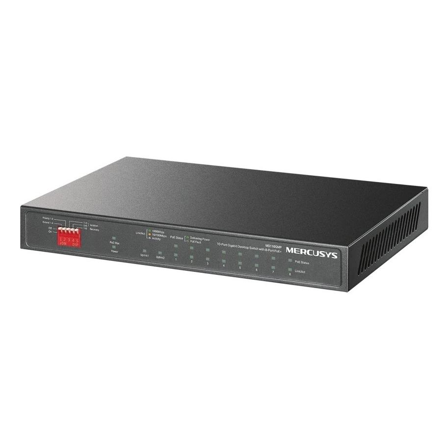 HUB Switch MERCUSYS MS110GMP  | Negro