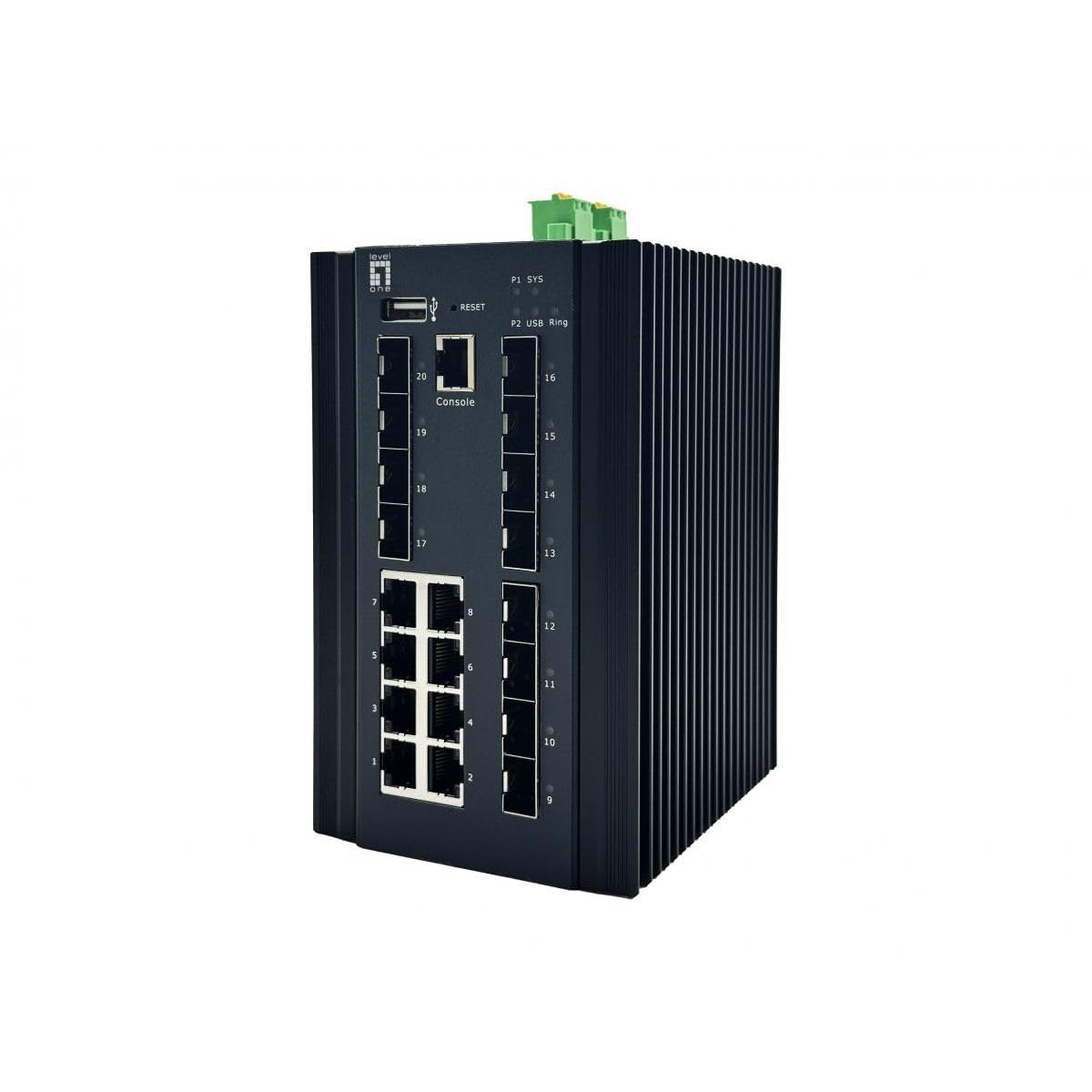 LevelOne Level One Switch 20x GE IGX-2072 8X