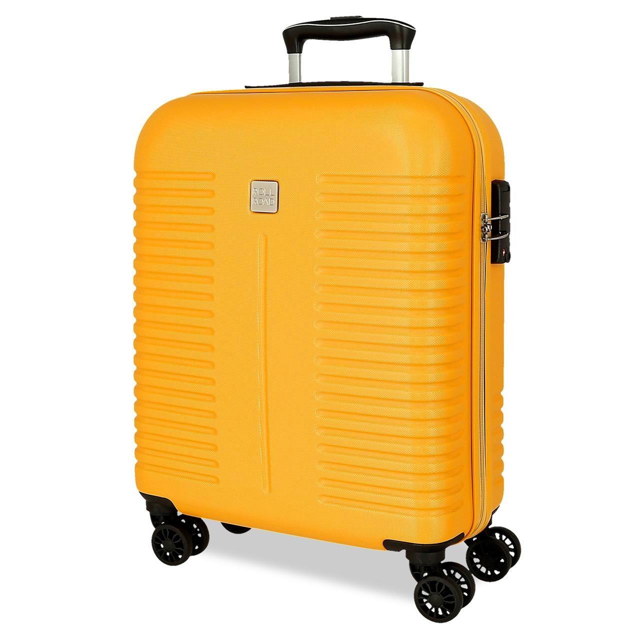 Maleta de cabina Roll road India ocre 40x55x20 cm