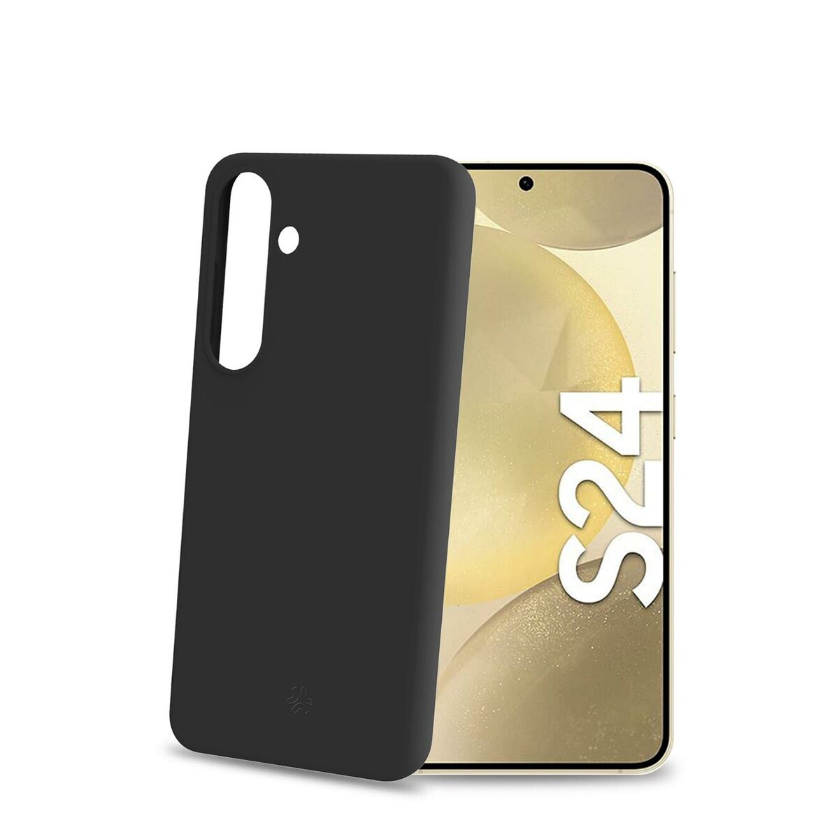 Celly Negro Funda Para Móvil Cromo1065bk Galaxy S24