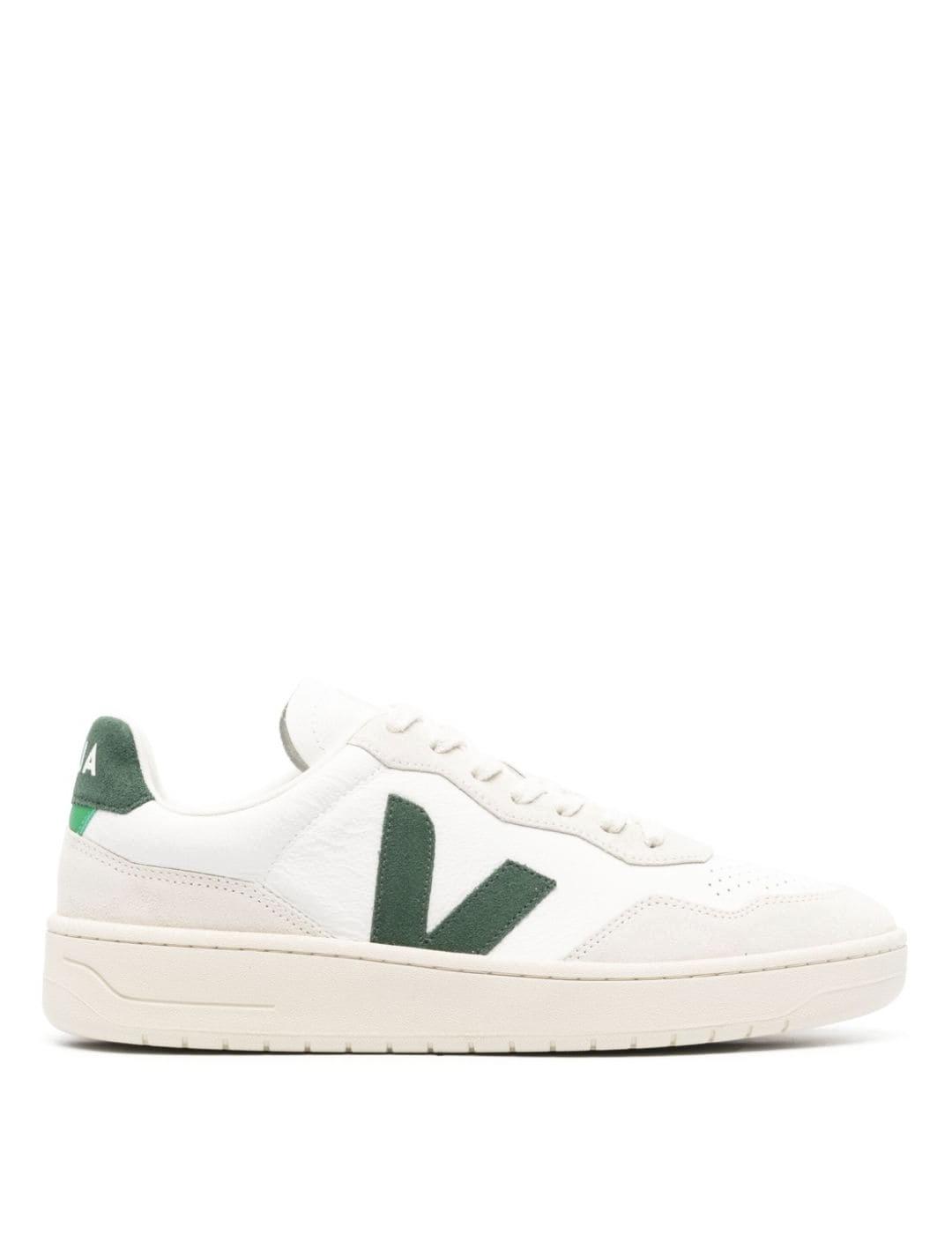 Zapatillas VEJA V-90 White Cyprus - Diseño Fresco y Moderno