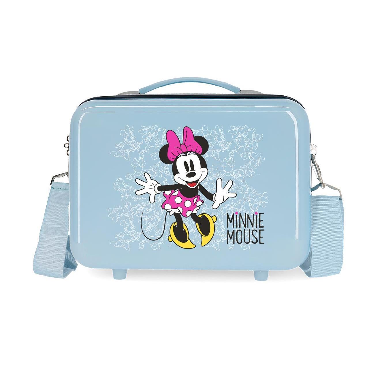 Neceser Abs Disney Enjoy the day azul claro 21x29x15cm