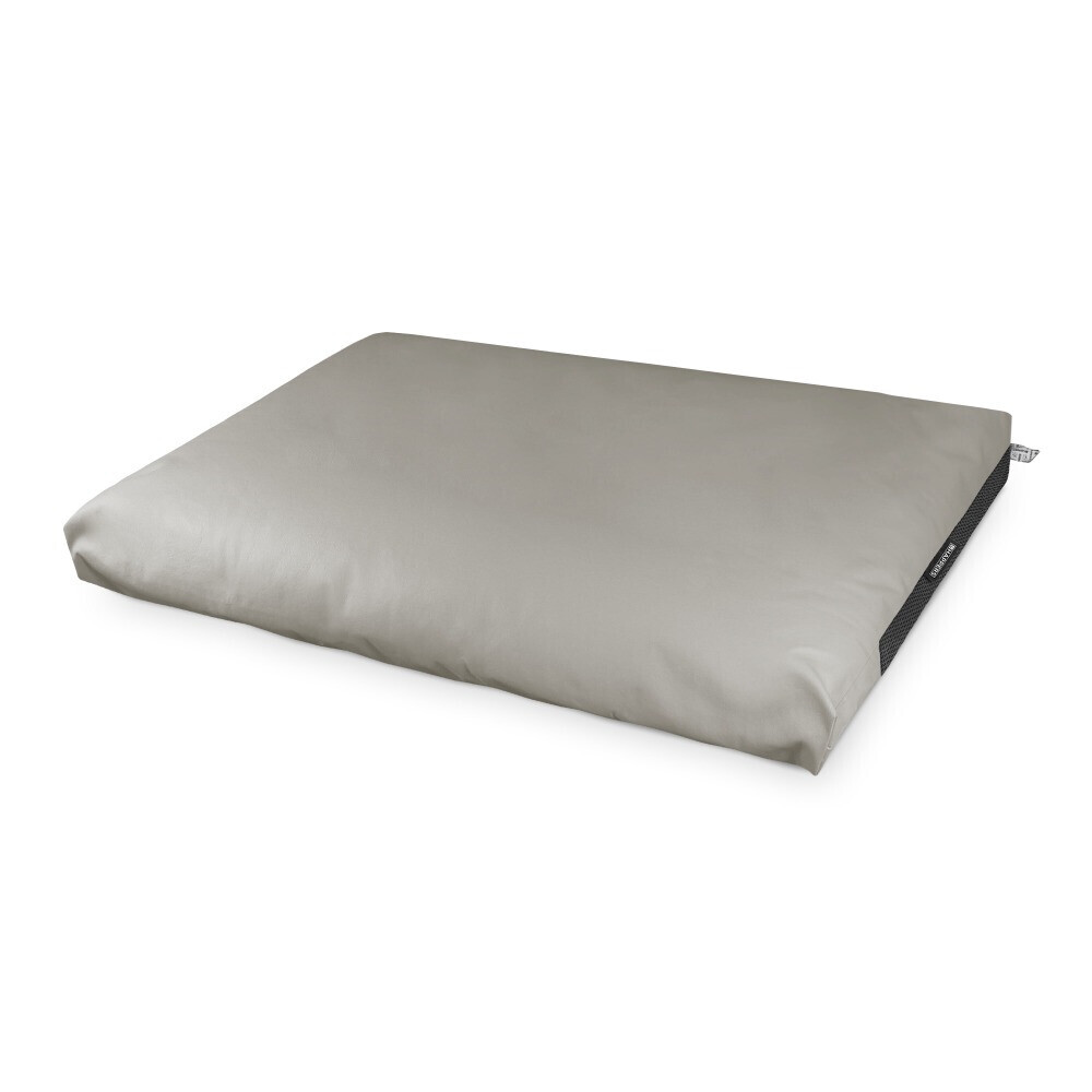 Cojín para palets Polipiel Exterior Gris Claro HAPPERS - Cómodo, ligero y resistente. Make it Happers®