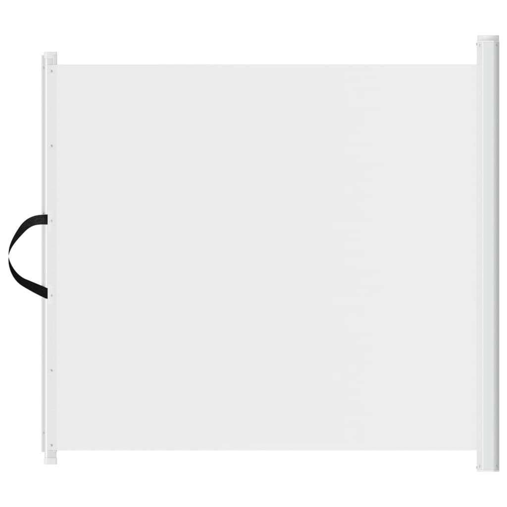 vidaXL Puerta retráctil para mascotas 117,5x125 cm Color Blanco,  Negro, y mas