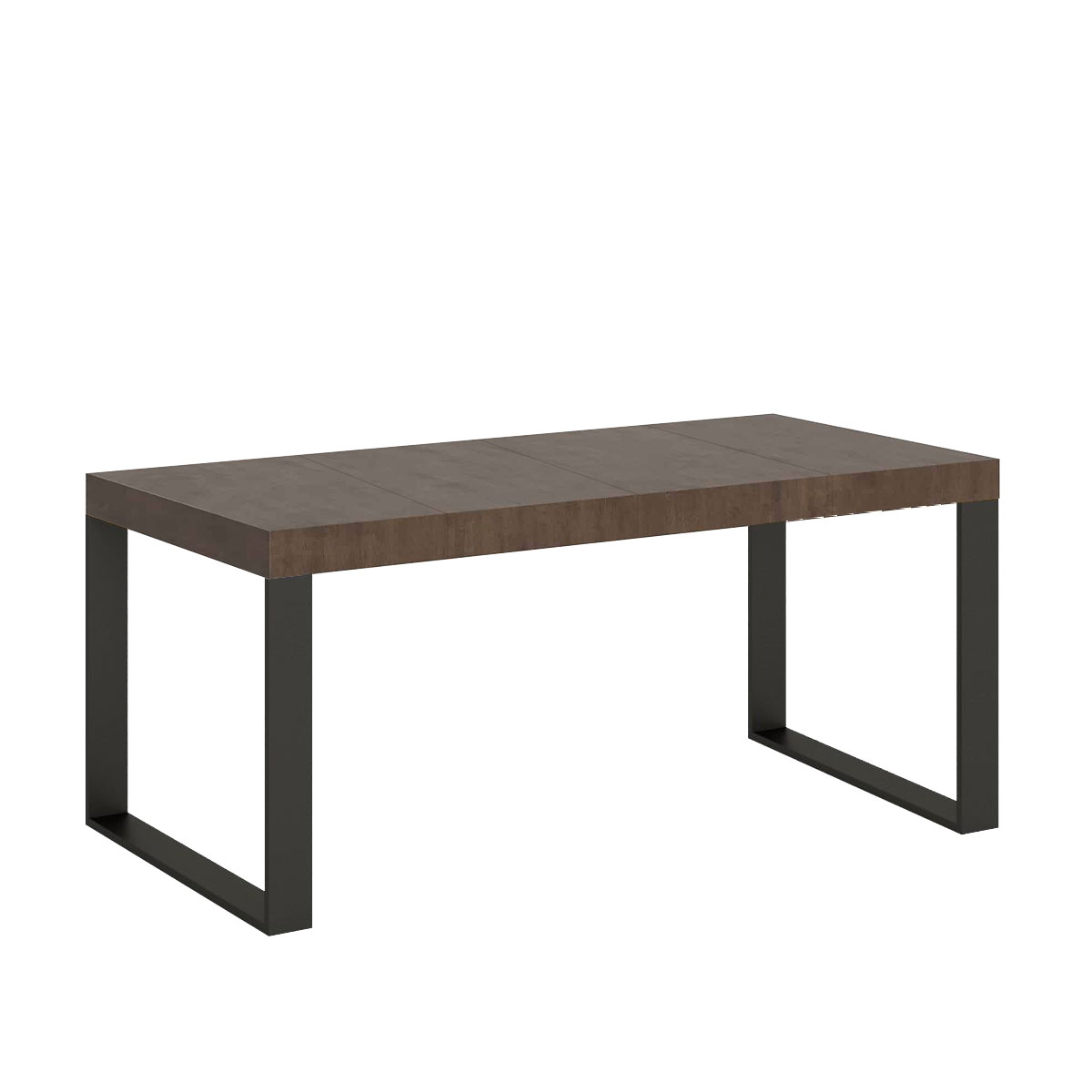 Mesa extensible 90x90/246 cm Tecno Premium Nogal - Itamoby