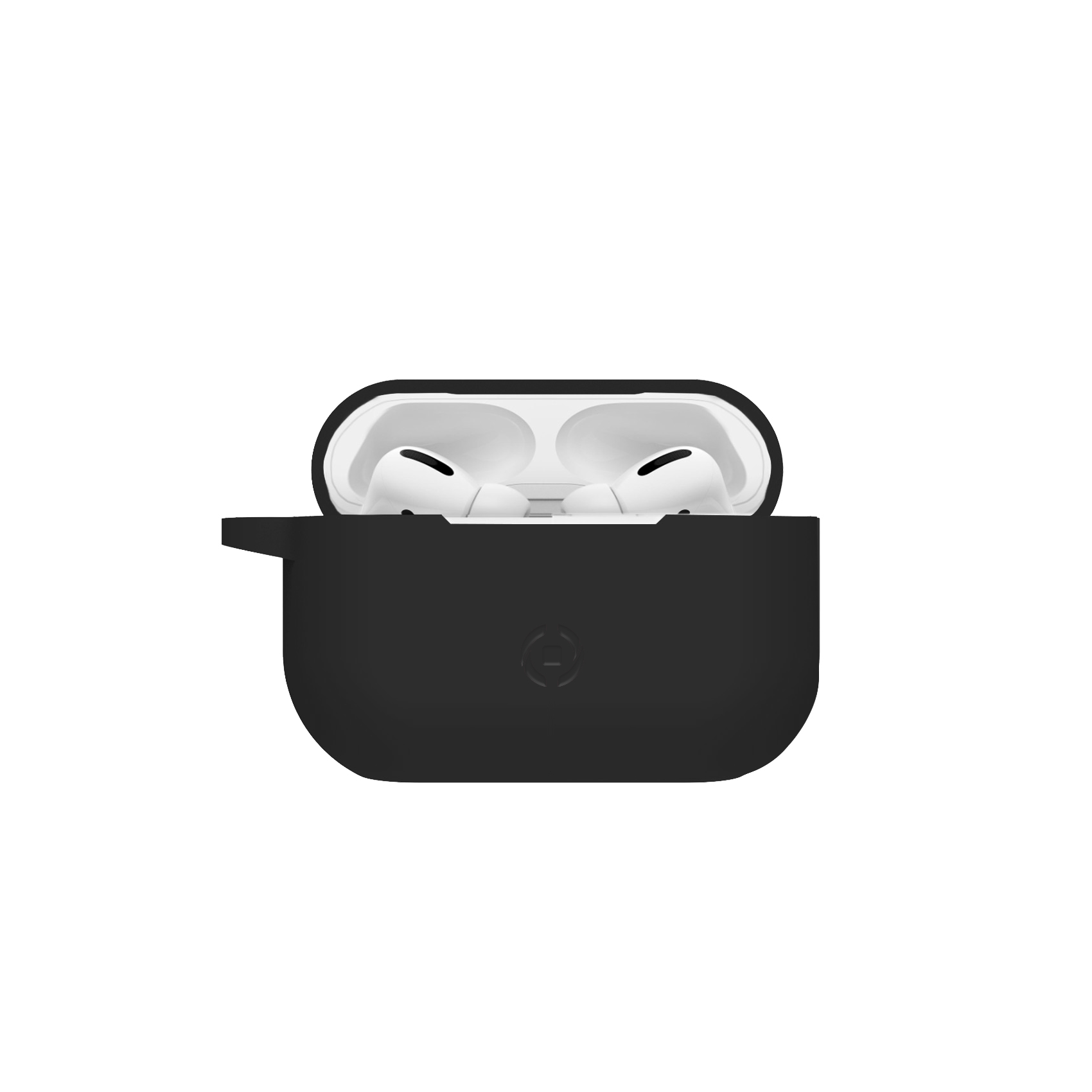Celly AIRCASE - Funda de Silicona, Color Negro
