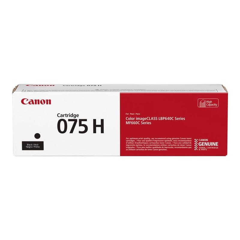 Canon 075h negro cartucho de toner original - 6369c002