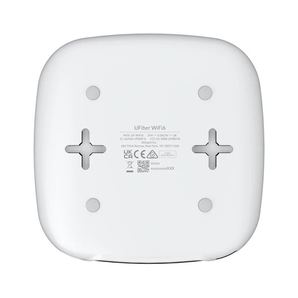 Rúter WiFi 6, 802.11g, 802.11n (Wi?Fi 4), 802.11ac (Wi?Fi 5), 802.11ax (Wi?Fi 6) UBIQUITI UF-WIFI6  | NEGRO