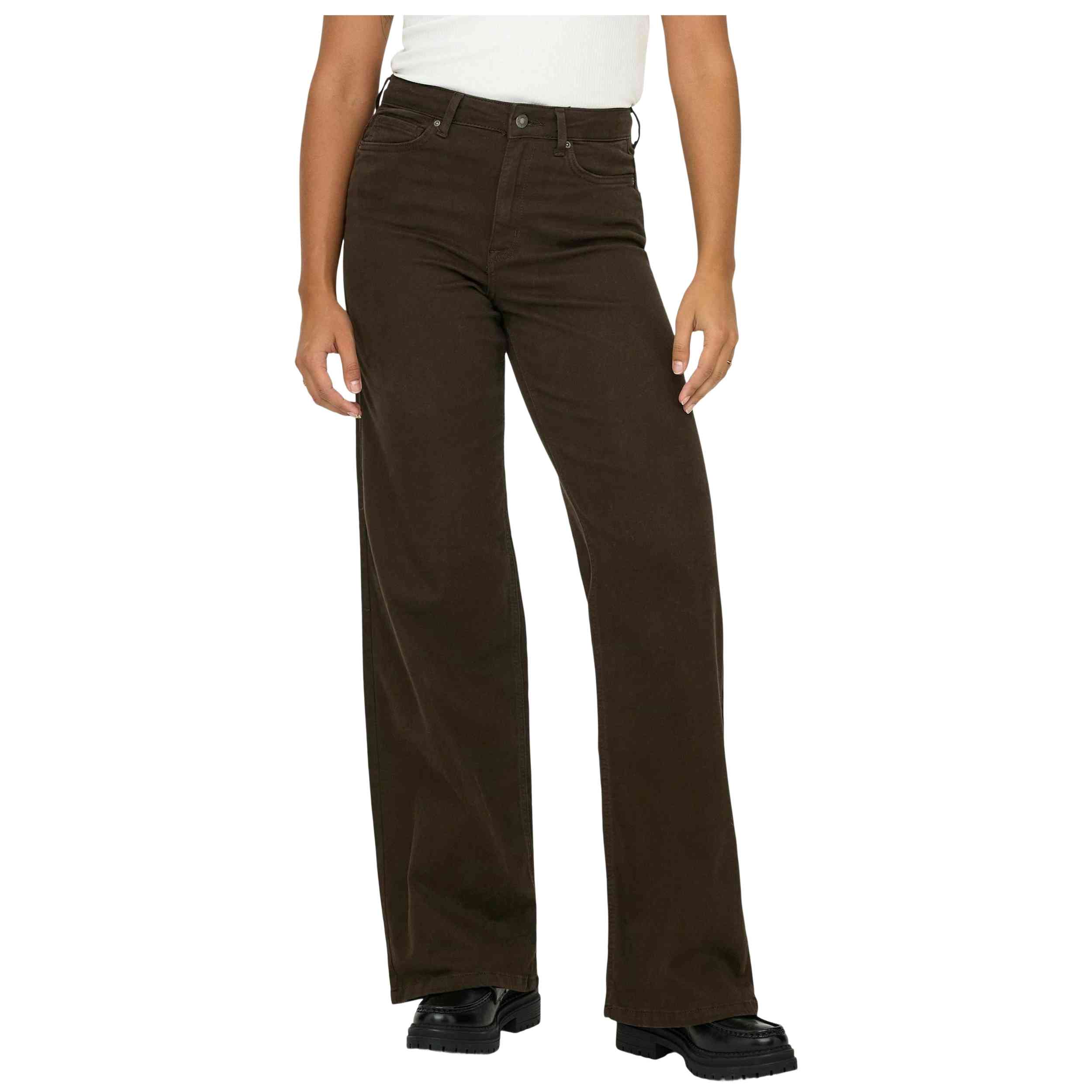 Pantalon Largo Only modelo 077-52673761673555 para Mujer en color Marron