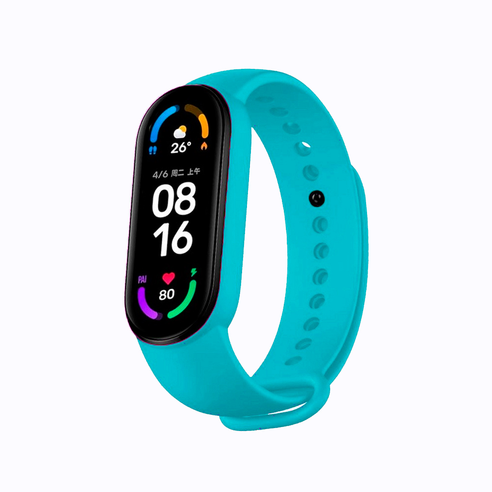 Correa Solo Loop Ajustable Trenzada Para Amazfit Gts 4 Mini Verde