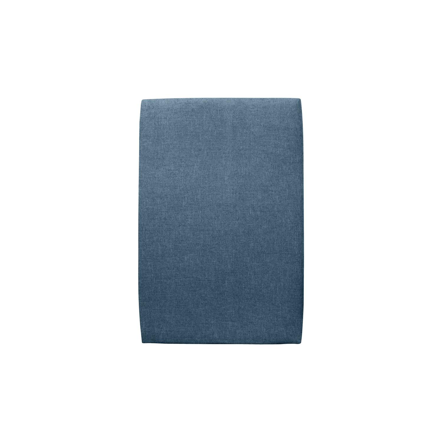 Cabecero 90 cm Tapizado - Lienzo mate Bleu Ocean