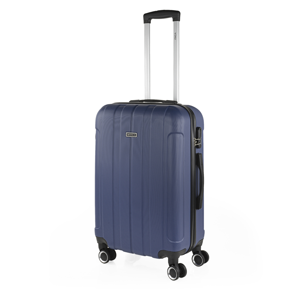 Itaca - Maletas De Viaje Medianas - Maleta Mediana 4 Ruedas - Maletas Medianas De Material ABS. Maletas Viaje Ligeras - Maleta De Viaje Rígida Candado De Combinacion 771160