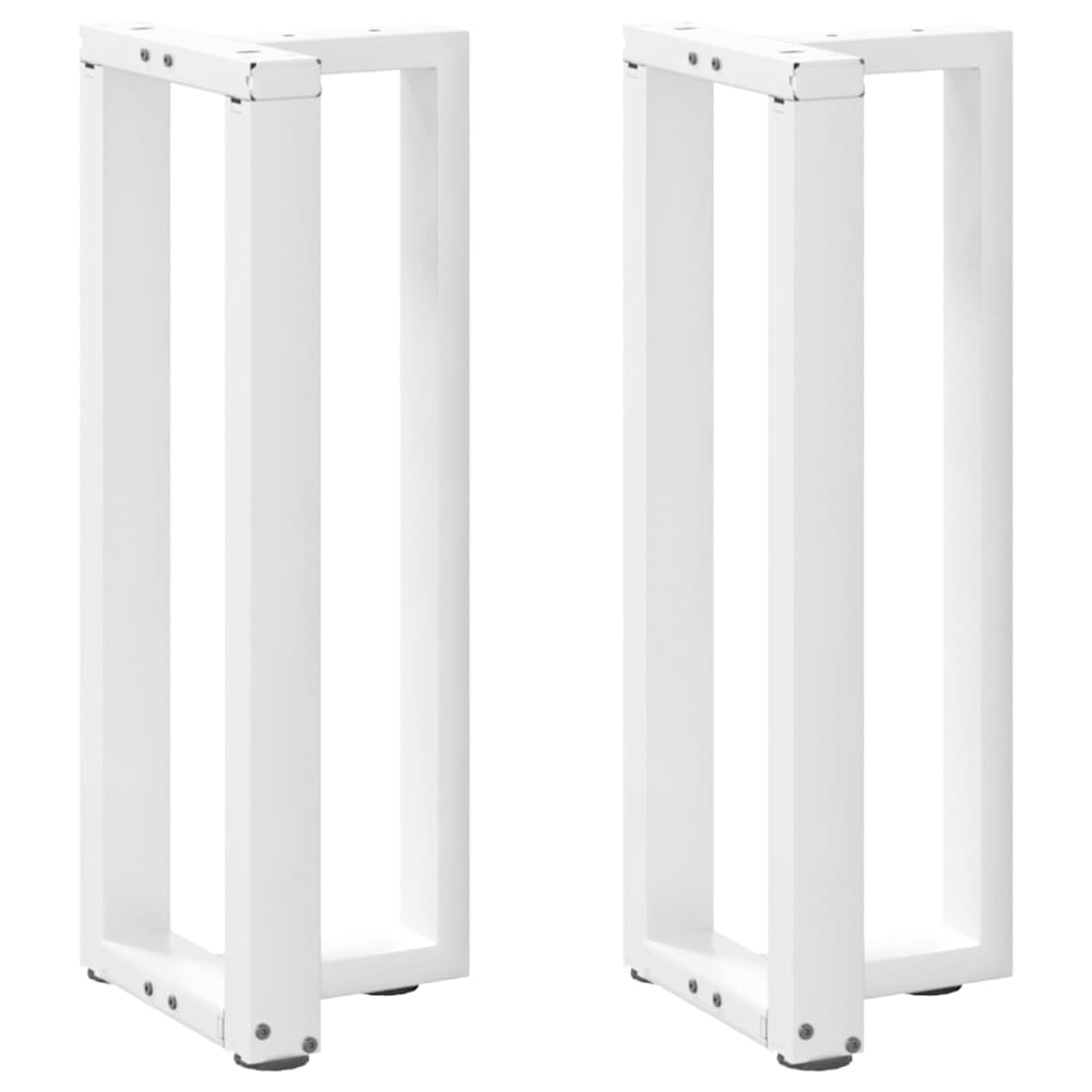 vidaXL Patas para consola en forma de T (2 unidades) 25 x 28 x (72-73) cm, acero
