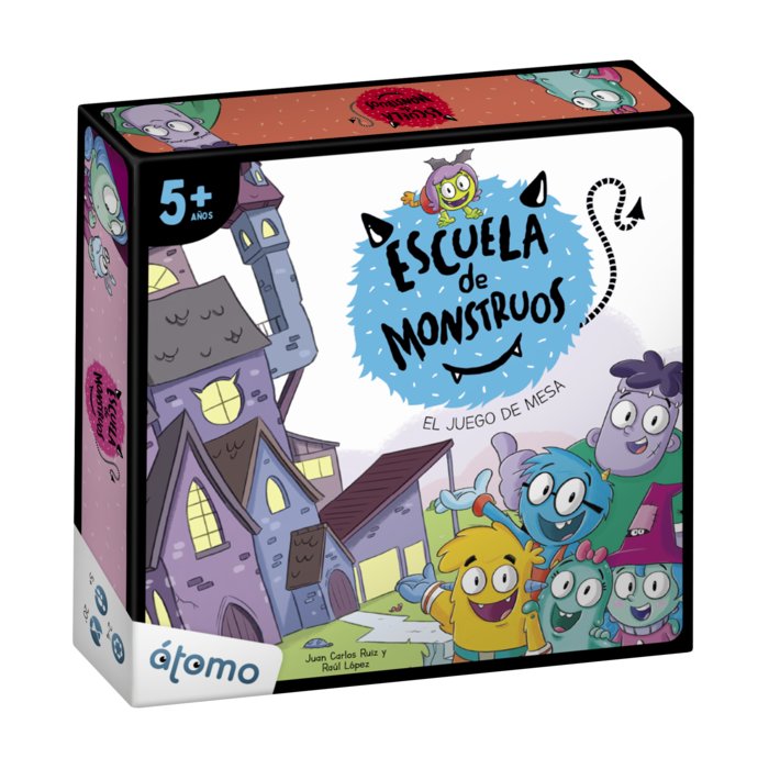 ATOMO JUEGO DE MESA ESCUELA DE MONSTRUOS ESCUELA DE MONSTRUOS