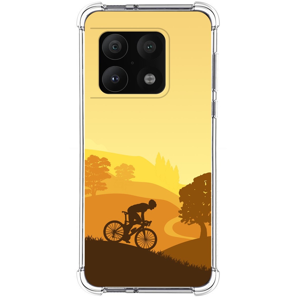 Funda Silicona Antigolpes para OnePlus 10 Pro 5G diseño Ciclista Dibujos