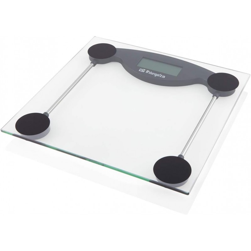SUINGA Bascula de Baño Digital de Cristal Templado | Peso Baño con Precision al 100% | Capacidad Maxima 150kg | Activación por el Tacto