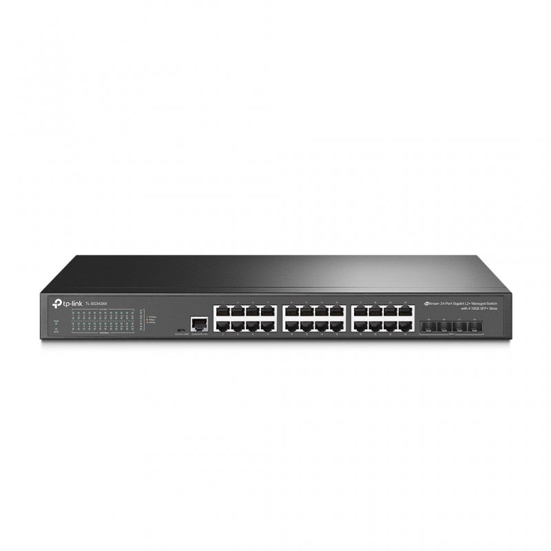 Tp-link tl-sg3428x managed switch l2 24 gigabit ports 4 sfp