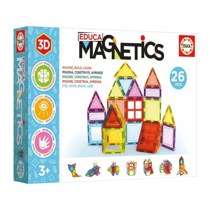 EDU MAGNETICS 26 PIEZAS DE EDUCA