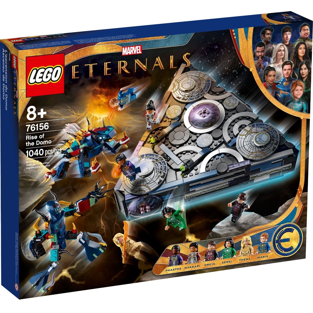 LEGO MARVEL - ASCENSO DE DOMO, 76156, TIENDA CON LICENCIA OFICIAL, PRODUCTO CON LICENCIA OFICIAL, ENVIO 24-48 HORAS PENÍNSULA, PIEZAS, BLOQUES, BRICKS, JUGUETES, 100% ORIGINAL