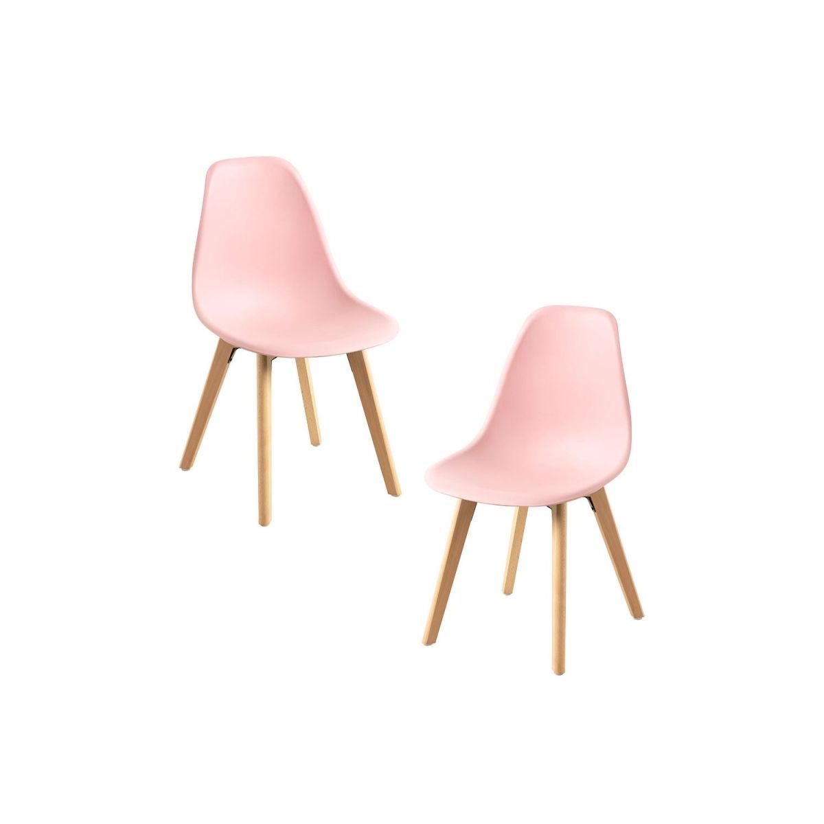Regalos Miguel - Packs Sillas Comedor - Pack 2 Sillas Kelen - Rosa
