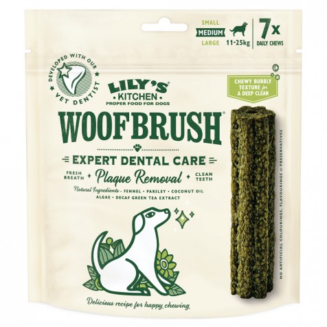 Lily's Kitchen Woofbrush Dental Chew Para Perros M - 35 Sticks