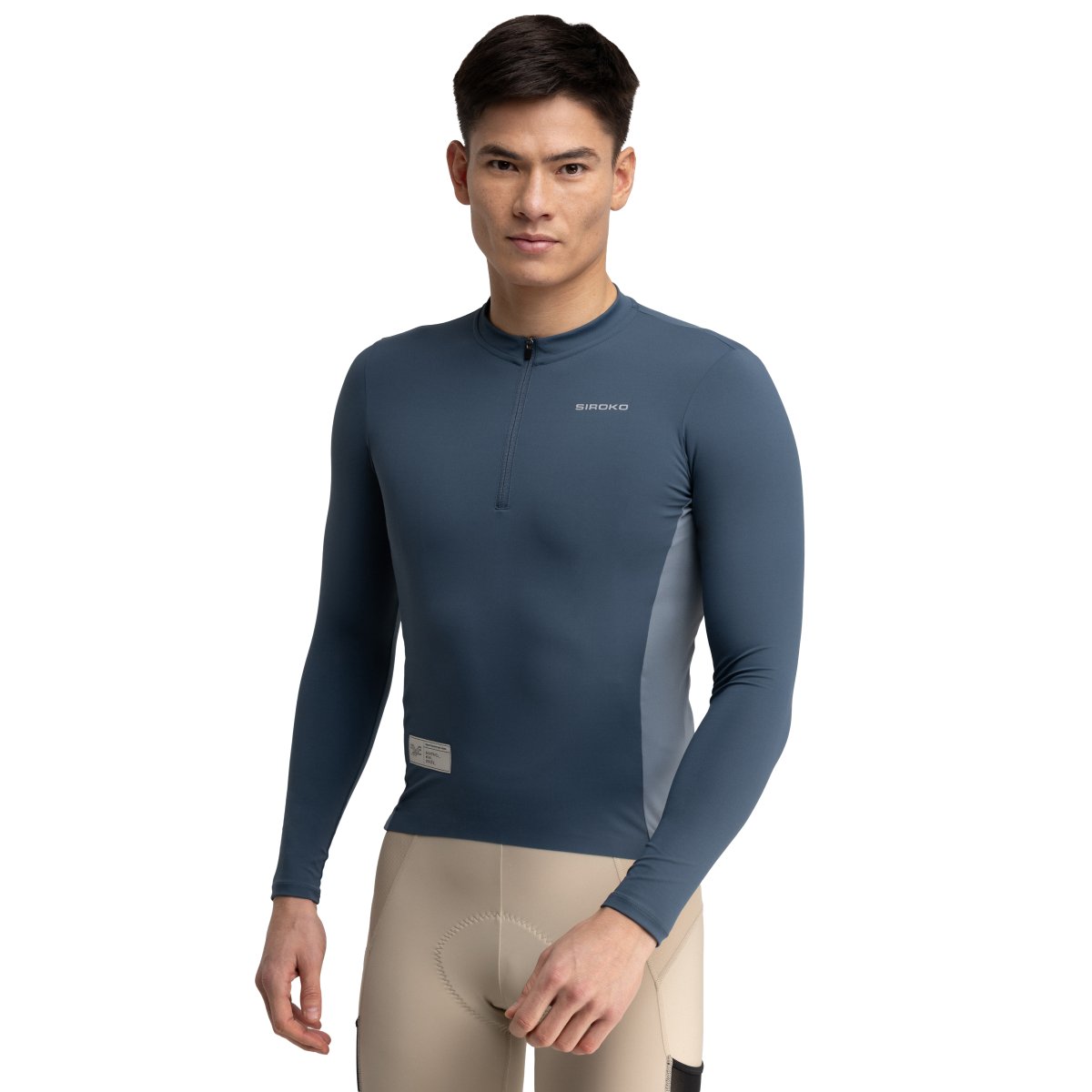 Siroko - Maillot GM3 Manga Larga Especial Gravel Ciclismo para Hombre_