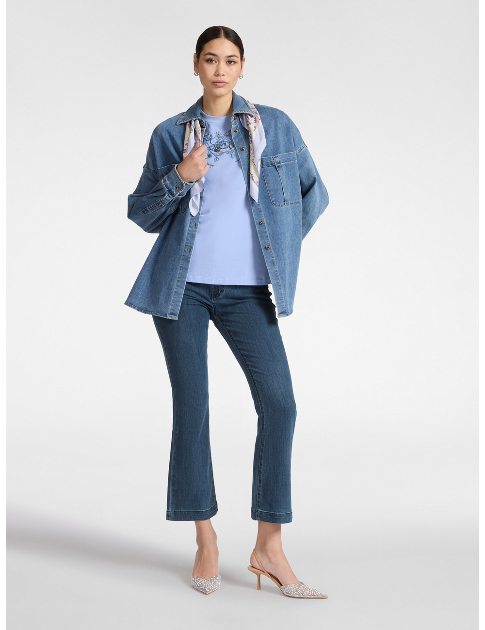 Elena Mirò - Jeans 5 bolsillos kick flare