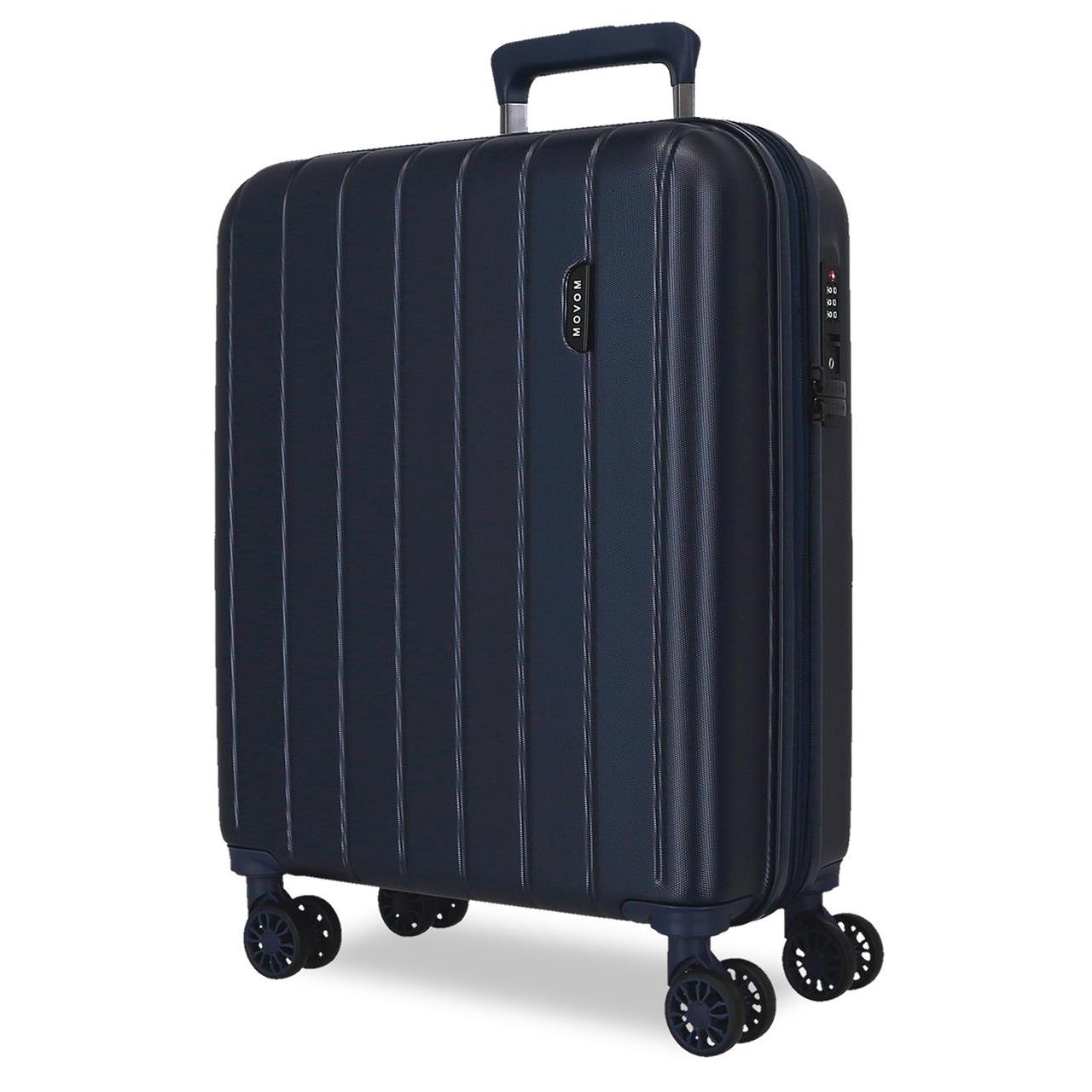 Maleta de cabina extensible rígida 55cm Movom Wood