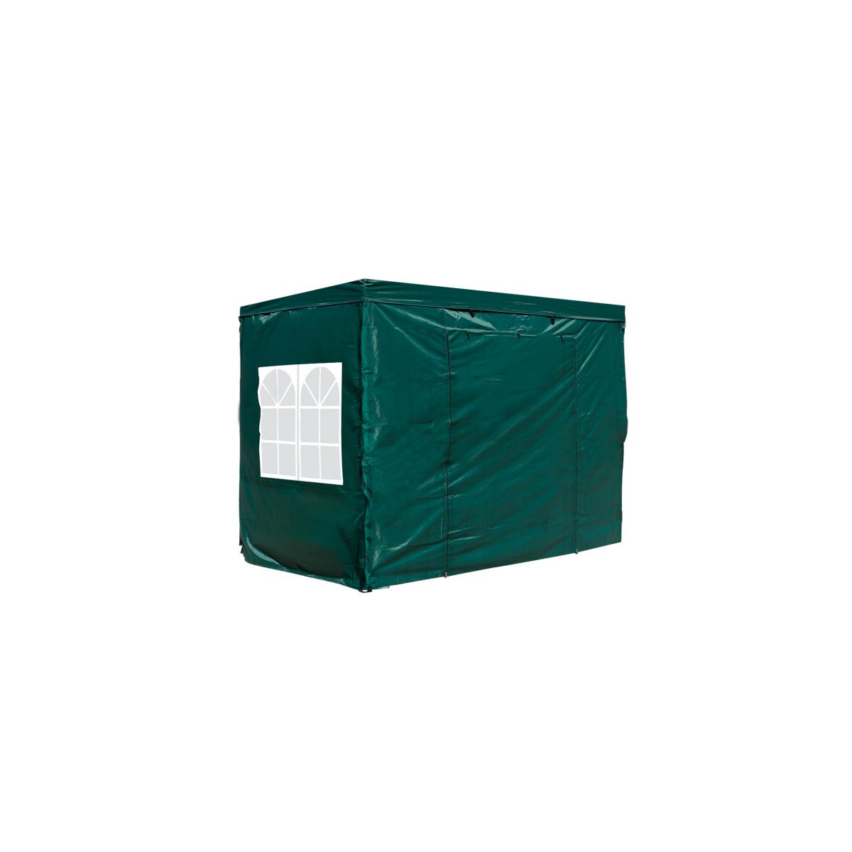 Regalos Miguel - Packs Laterales Carpas Plegables - Pack 4 Laterales para Carpas 2x2 Master 2L1V1P - Verde